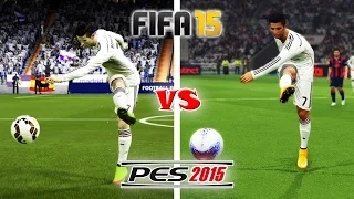 FIFA 15 vs. PES 15: Long Shots, Finesse Shots, Lobs