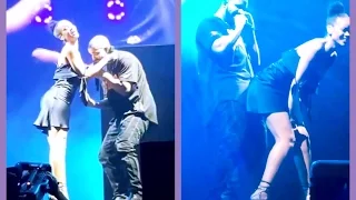 Rihanna & Drake Kiss On Stage In Miami Summer Sixteen Tour