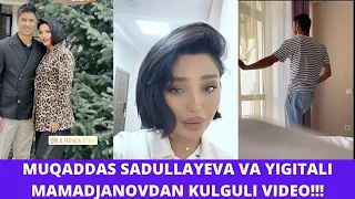 MUQADDAS SADULLAYEVA VA YIGITALI MAMADJANOVNING KULGULI VIDEOSINI INSTAGRAMDA TARQATVORDI!