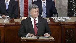 'We cannot win the war with blankets' - Poroshenko asks US for more military aid