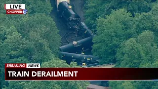 TRAIN DERAILMENT: CSX freight train derails in Pennsylvania ; no known hazards