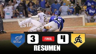 RESUMEN: Las Águilas vienen de atrás y dejan al Licey tendido en el terreno