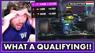 Our reaction to an INCREDIBLE Hungarian GP Qualifying