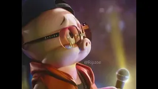 PorkyPig literally says the NWORD while rapping?