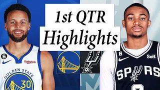 San Antonio Spurs vs. Golden State Warriors Full Highlights 1st QTR | Nov 14 | 2022-23 NBA Season