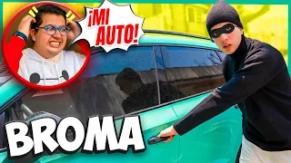 LE ROBAN EL COCHE A MI HERMANO *BROMA PESADA*