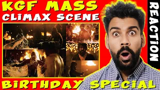 KGF Mass Climax Scene Reaction | Chapter 1| Happy Birthday Rocking Star Yash | Birthday Special