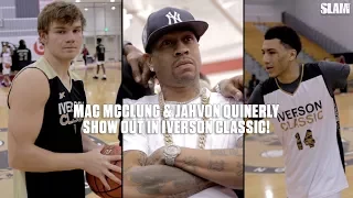 Mac McClung and Jahvon Quinerly SHOW OUT in Iverson Classic! | SLAM Highlights