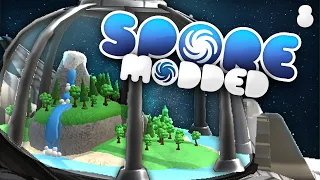 THE SPACE BIO-DOME !! 🚀 - SPORE: Modded - Ep 8 Season 13​