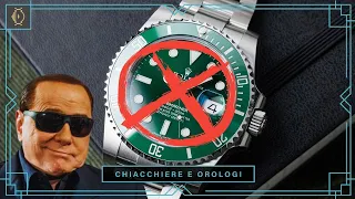 Silvio Berlusconi did NOT use Rolex - Knight's Watches [ENG SUB]