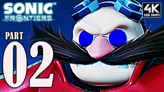 SONIC FRONTIERS PS5 | PART 2 - ARES ISLAND | Gameplay Movie Walkthrough【4K60ᶠᵖˢ UHD】