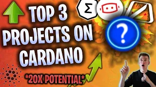 Top 3 Crypto Projects On The Cardano Blockchain! *HUGE GROWTH POTENTIAL*