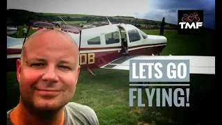 Ride and fly to the Isle of Wight by BMW R1200GS and Piper PA28 Warrior