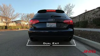 JHM Audi B8/B8.5 A4 2.0T TFSI Performance 3" Exhaust Systems