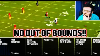 SO I PLAYED SOME MADDEN 24 MINI GAMES BUT I REMOVED OUT OF BOUNDS!!| MADDEN 24 PC MODS