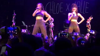 Chloe x Halle Bowery Ballroom New York City 8/1/18 : The kids are alright full show