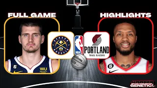 Denver Nuggets vs Portland Trail Blazers | Full Game Highlights | Jan 17, 2023 | NBA