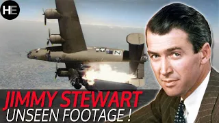 JAMES 'JIMMY' STEWART | Unseen Footage Of His War | WW2