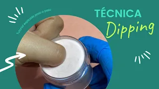 CLASE| TÉCNICA DIPPING paso a paso para principiantes 💅🏻