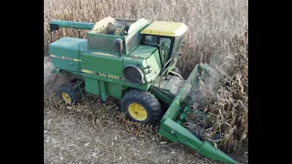 Corn Harvest With a John Deere 6620: Routh Farms 2023 Corn Harvest (Part 2) (9/27/2023)