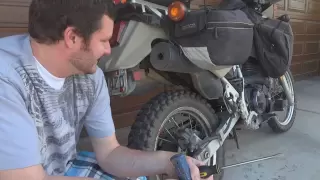 o#o How to make your stock KLR 650 exhaust sound manly for FREE (get rid of the chirp!) Thanks NT8!