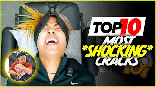TOP 10: MOST *SHOCKING* BACK CRACKS😱🔥| Asmr Chiropractic Adjustment Pain Compilation | Tubio