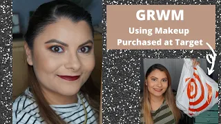 GRWM USING MAKEUP FROM MY RECENT TARGET HAUL!