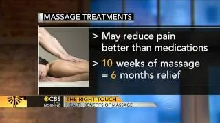 The healing power of massage