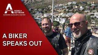 A Biker explains why he supports the movement to End the Lockdown | Fish Hoek Beach