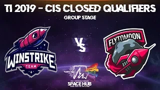 Winstrike vs FlyToMoon - TI9 CIS Regional Qualifiers: Group Stage