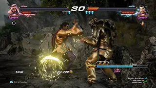 Tekken 7 - Surprising A 9000+ WINS LEI Doing Ki Charge !