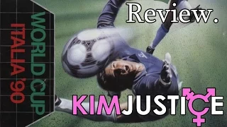 World Cup Italia '90 (Sega Mega Drive) - Review of a Mundane Game - Kim Justice