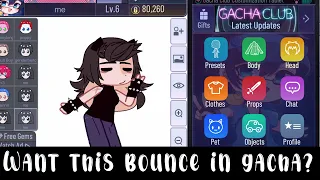 💕 || How to get the bounce animation in gacha club || Gacha tutorial || 💕