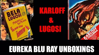 KARLOFF AND LUGOSI - EUREKA BLU RAY UNBOXINGS