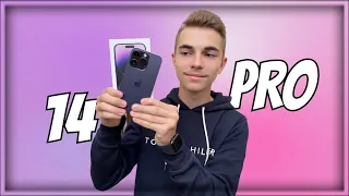 iPhone 14 Pro Violet Intense : Déballage et Prise en Main !! (UNBOXING)