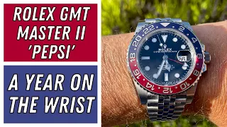 ROLEX 'PEPSI' | 12-MONTHS ON THE WRIST REVIEW | GMT MASTER II 126710 BLRO