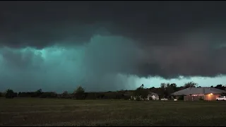 Beastly HP Supercell and Tornadoes - Evant to Fort Hood, TX - April 28, 2023