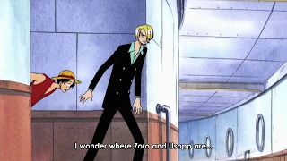 Luffy Irritates Sanji while infiltrating marine base.  FUNNY MOMENTS!! #200