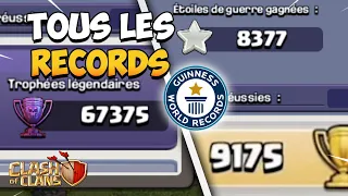 IMPOSSIBLE DE BATTRE CES RECORDS DU MONDE | Clash Of Clans Fr