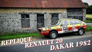 Réplique Renault 20 Dakar ( en glisse des quatre roues 😅)