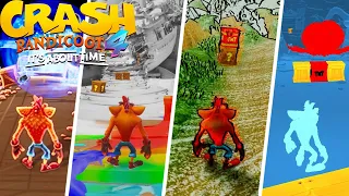 Crash Bandicoot 4: It's About Time - N.VERTED Mode Levels | All Effects