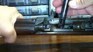M1 Carbine Bolt Removal Without Disassembling the Rifle, No Tools
