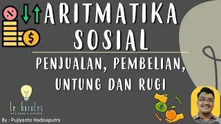 Aritmatika Sosial (1) - Harga Beli, Harga Jual, Untung dan Rugi - Matematika SMP