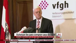 Autorizan ley para comprar casa de Hitler