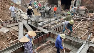 Building A Solid Reinforced Concrete Foundation - Modern House Foundation Construction Techniques