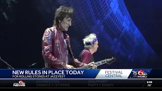 Rolling Stones prepare to rock Jack Fest