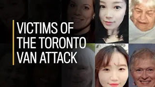 Victims of the Toronto van attack