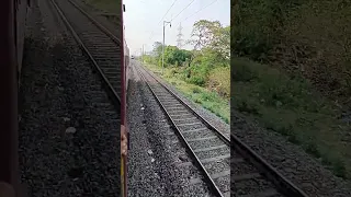 two opposite train s 🚸🚸🚸...plz subscribe #rail