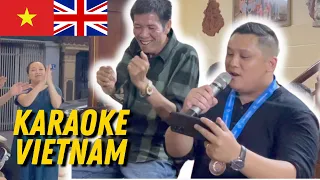 BRITISH VIETNAMESE sings KARAOKE in Vietnam! - Sau Tất Cả