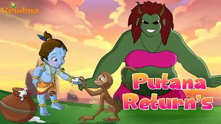 Krishna - The Putana Returns | Fun Kids Videos | Cartoons for Kids